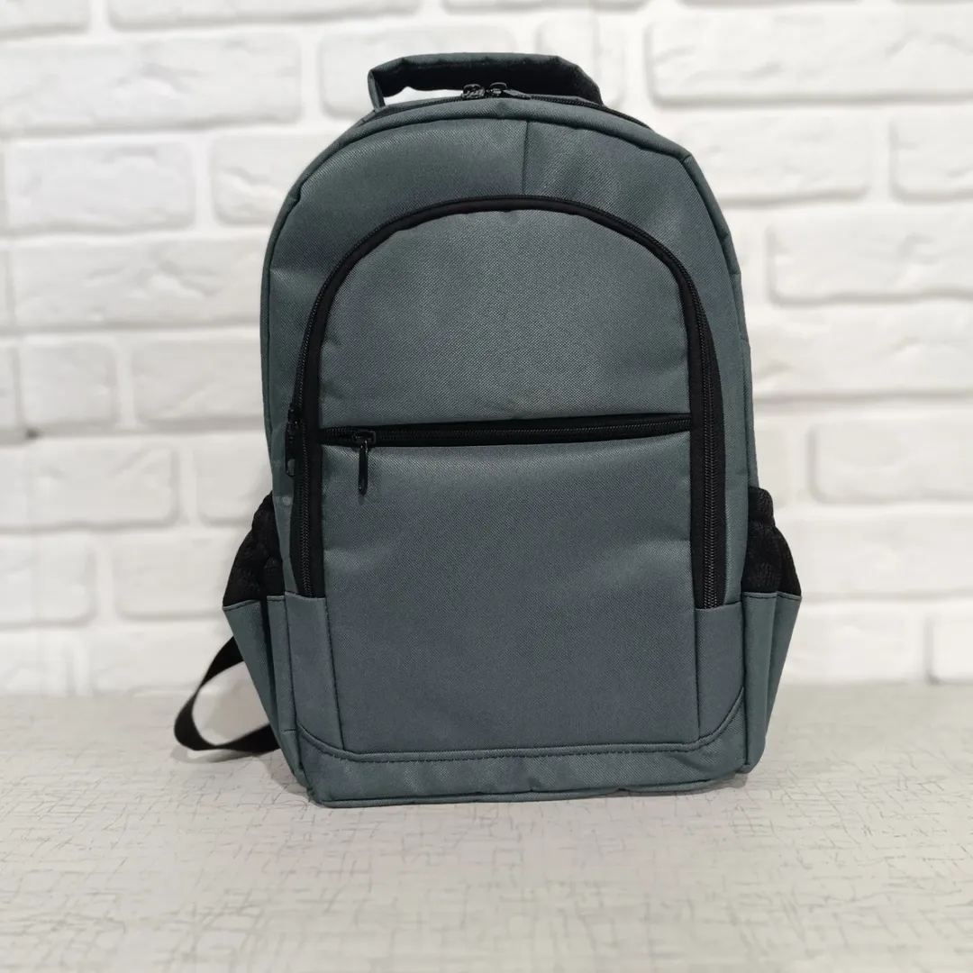 کوله پشتی برزنتی طوسی سبز