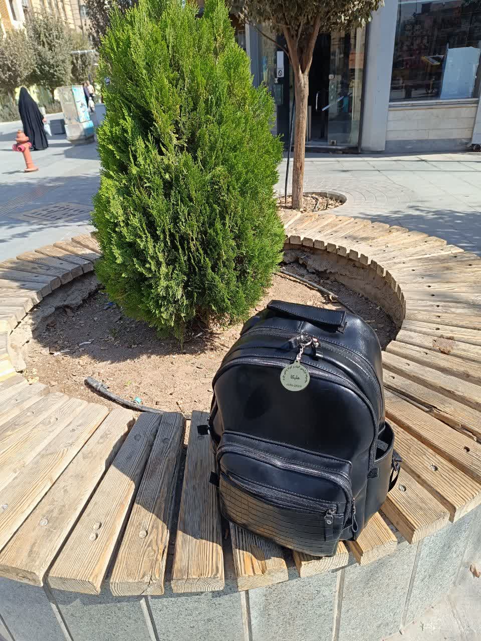 کوله پشتی چرم ترک صنعتی