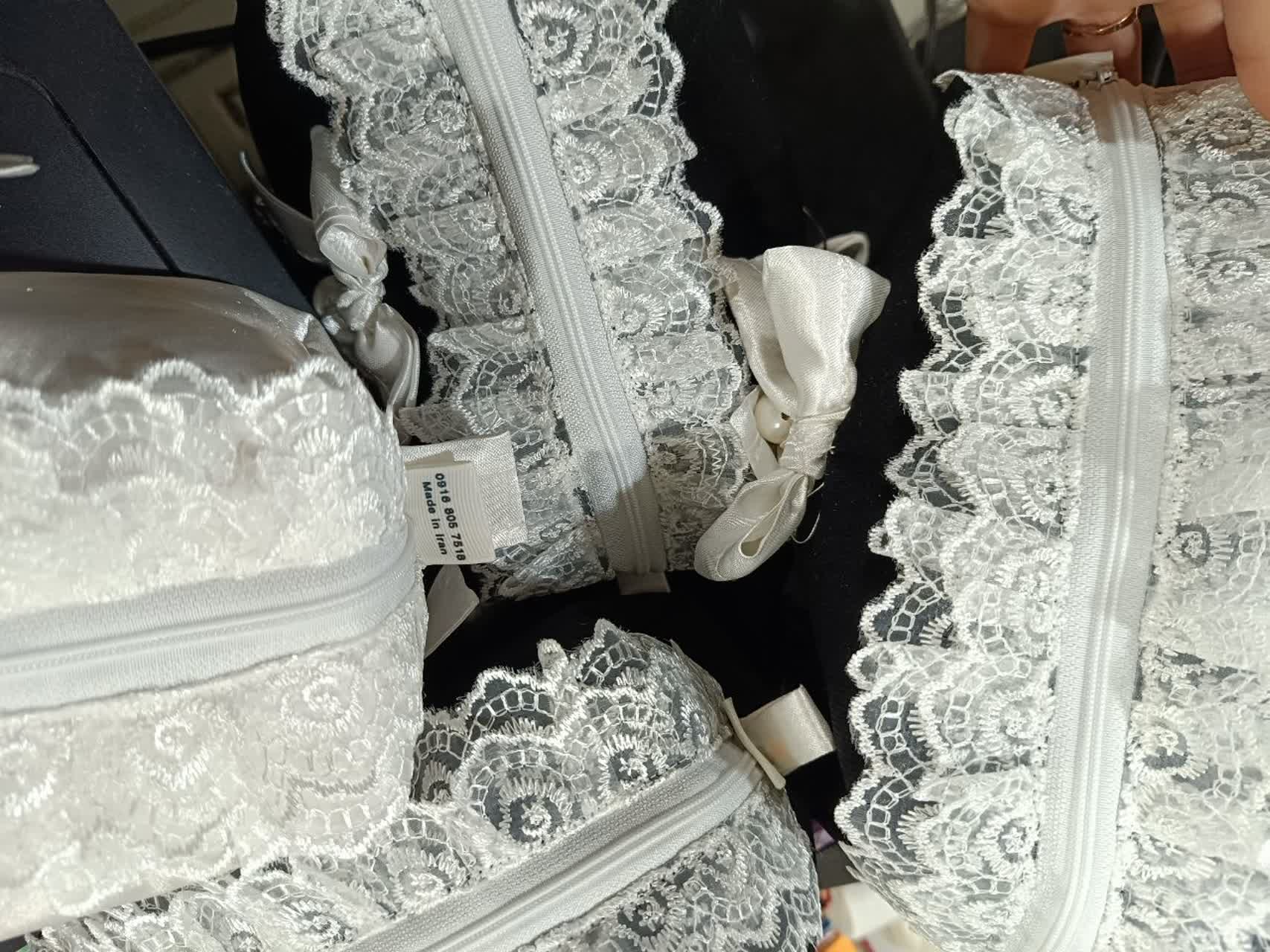 کیف آرایشی پینترستی  سفید