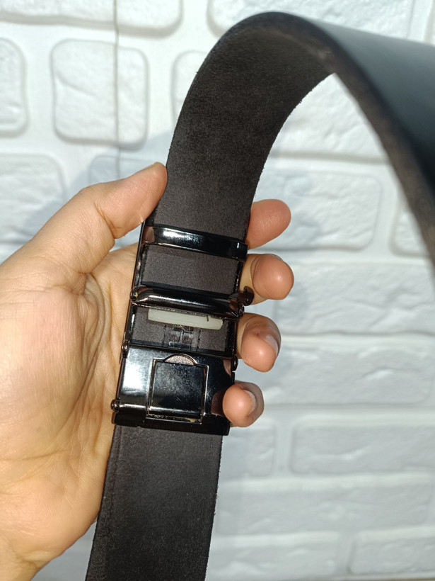 کمربند چرم اصل مردانه مدل تک